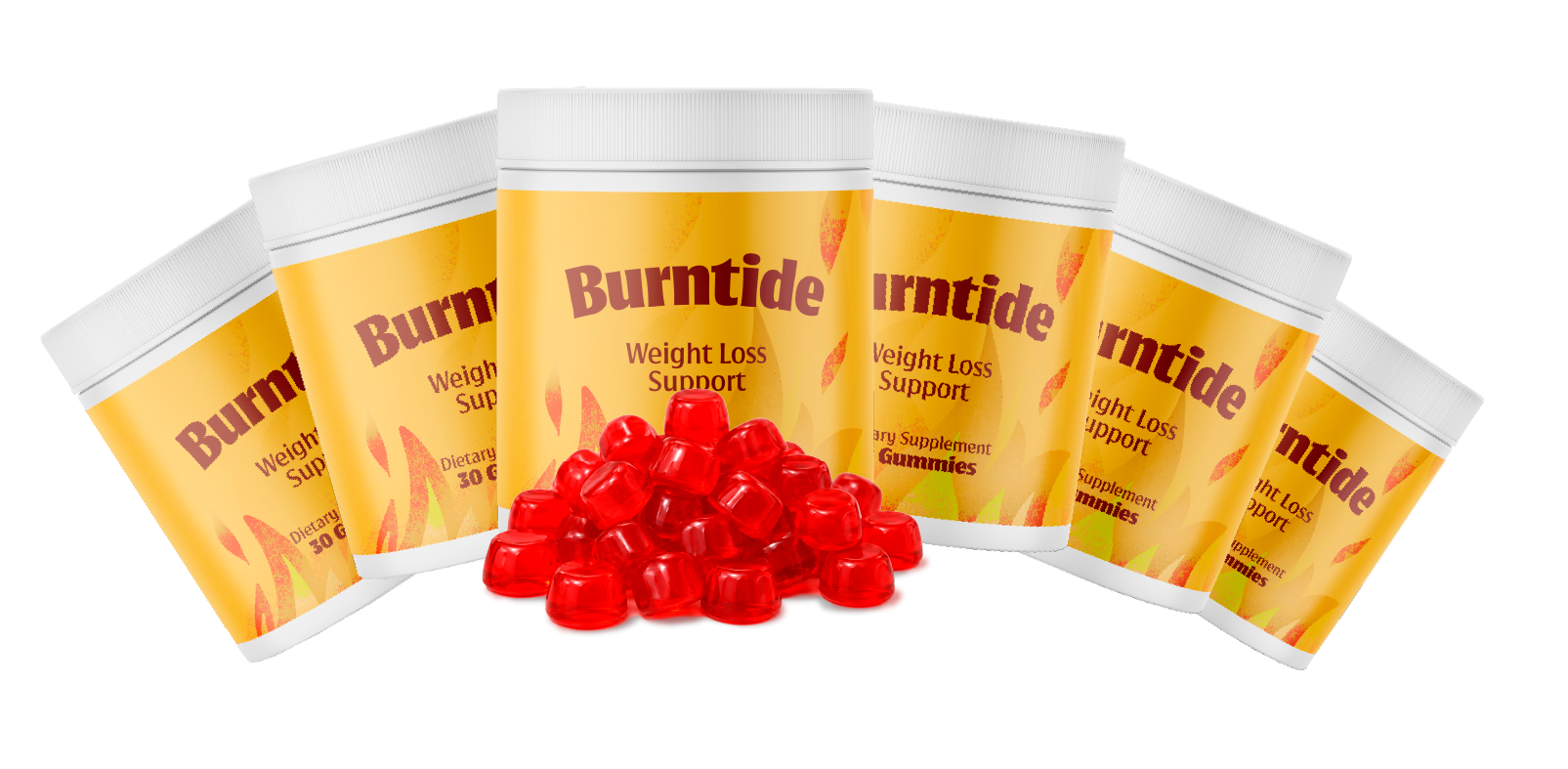 Burntide 6 bottle package, 180-day supply